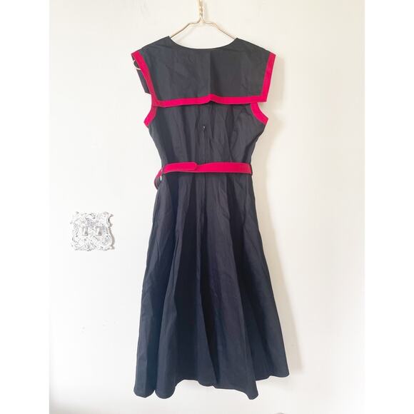 NWT ModCloth Royal Monk Retro 50s Pin Up Girl Strawberry Dress S / 10 - Picture 9 of 12